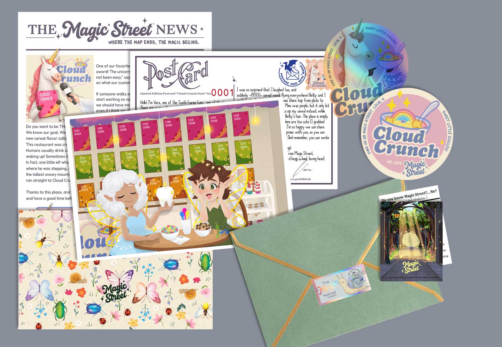 Magic Street Magic Snail Mail Subscription